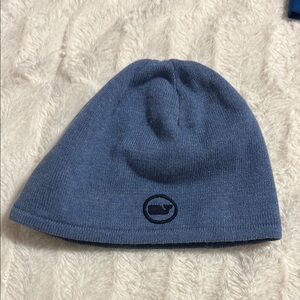 Blue Knit Beanie - Vineyard Vines toddler boy